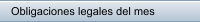 Obligaciones legales del mes
